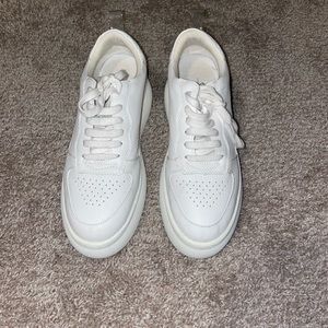 White Platform Sneakers